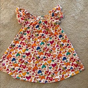 Dot Dot Smile swing dress 2T